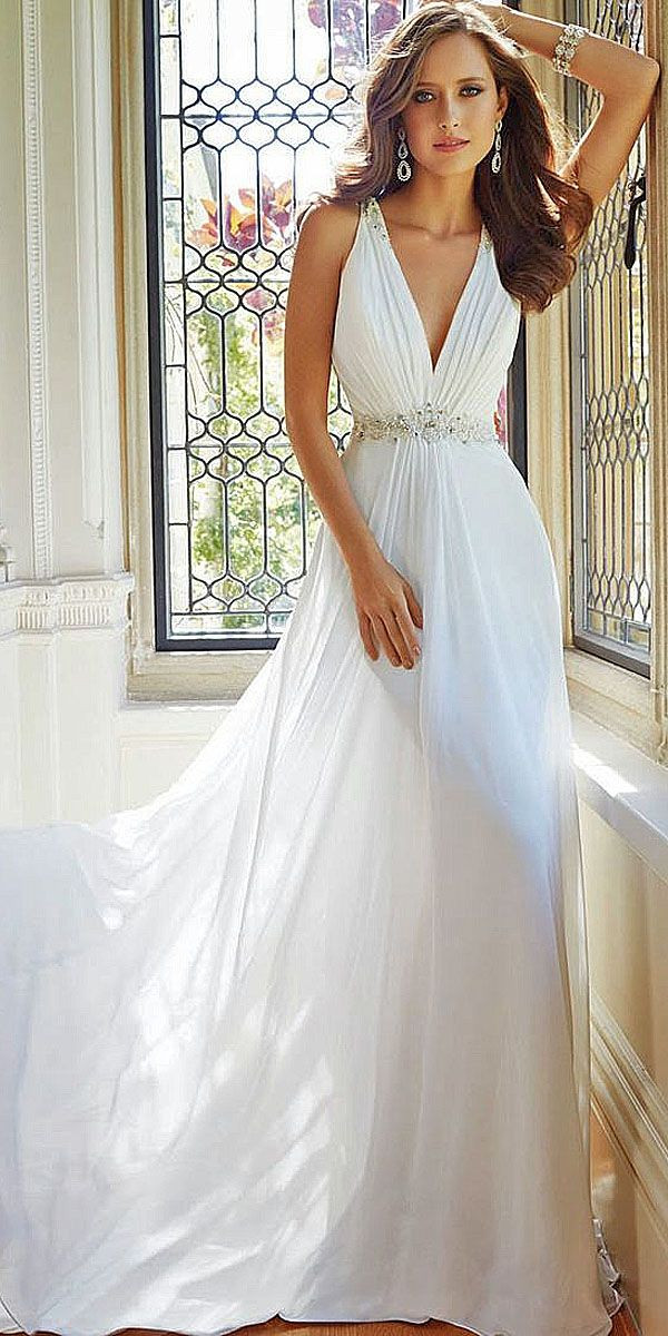 Grecian Wedding Dresses
 Pin em dresses and stuff