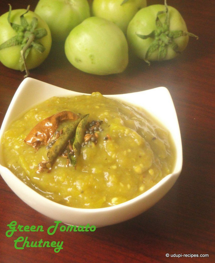 Green Tomato Chutney Indian
 Green Tomato Chutney Recipe