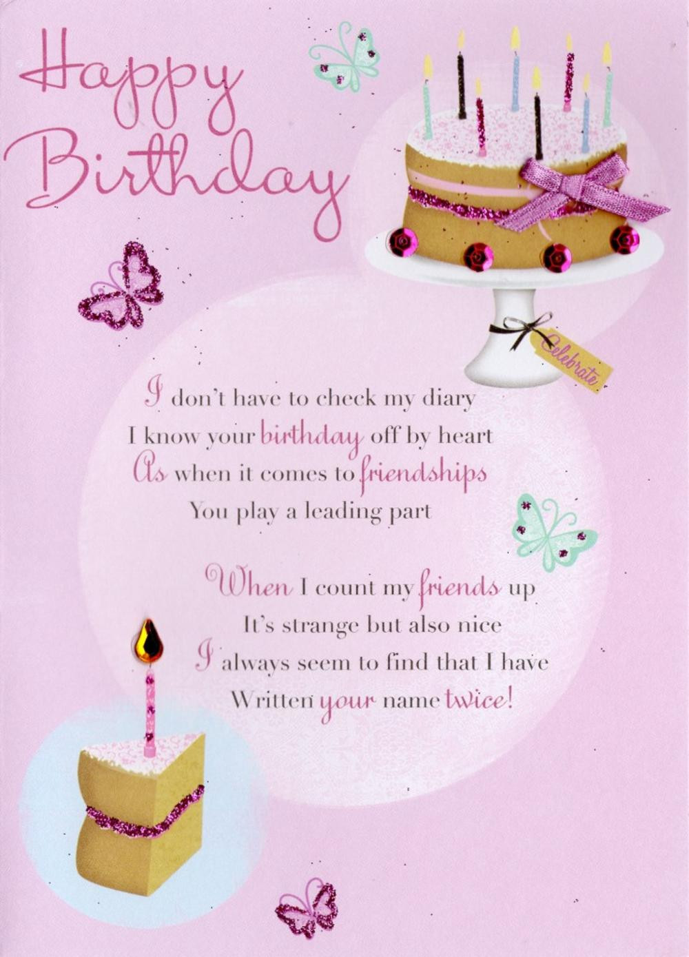 Greeting Cards Birthday
 Friend Happy Birthday Greeting Card