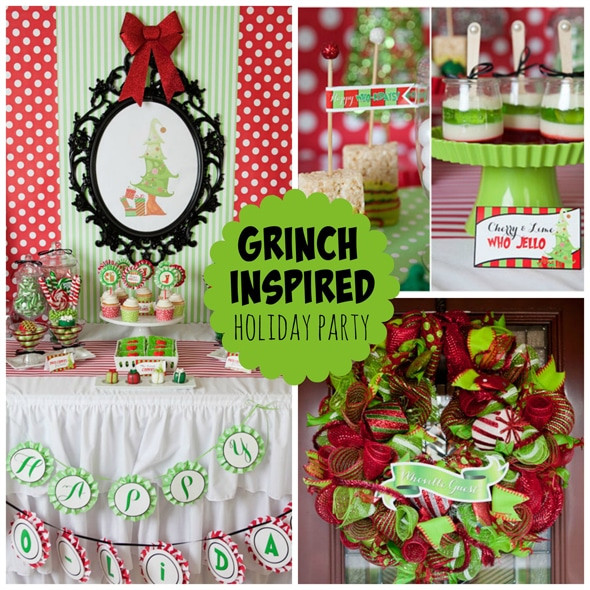 Grinch Christmas Party Ideas
 Grinch Inspired Holiday Party