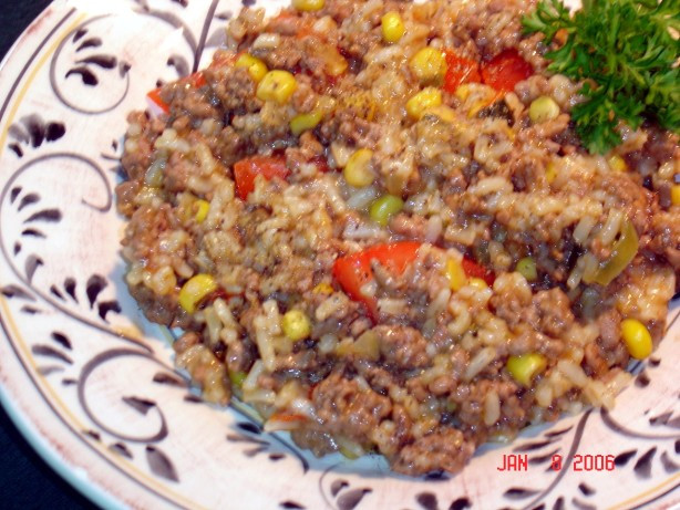 Ground Beef And Rice Recipes Quick
 Ground Beef And Rice Recipe Food
