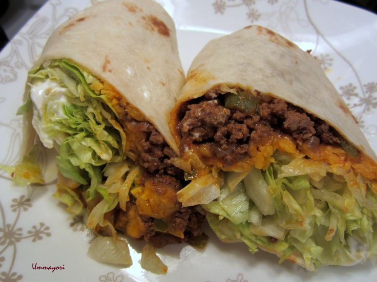 Ground Beef Burrito Recipe
 Ground Beef Burritos Sandwiches & Wraps Recipes