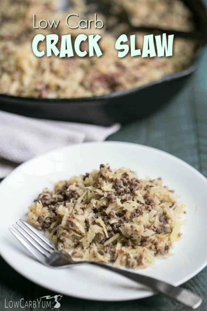 Ground Beef Low Carb
 Low Carb Crack Slaw with Beef and Cabbage