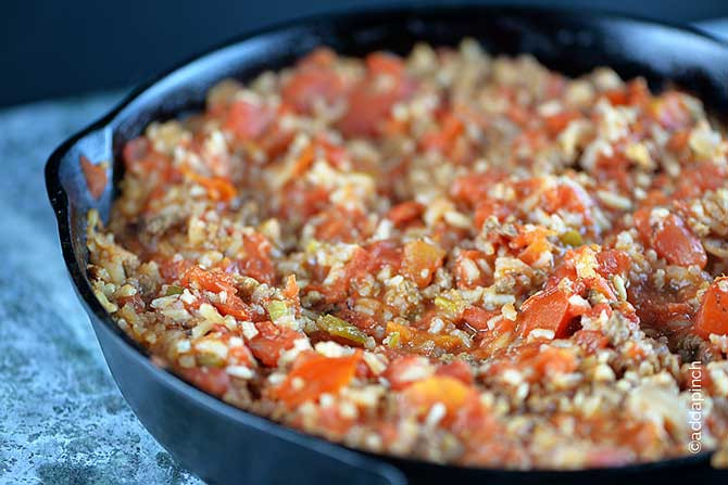 Ground Beef Main Dishes
 Spanish Rice Recipe with Ground Beef Add a Pinch