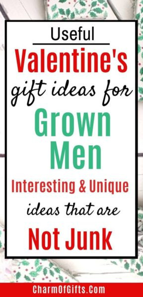 Guy Valentine Gift Ideas
 Best Valentine s Gift Ideas for Grown Men 30 And Over