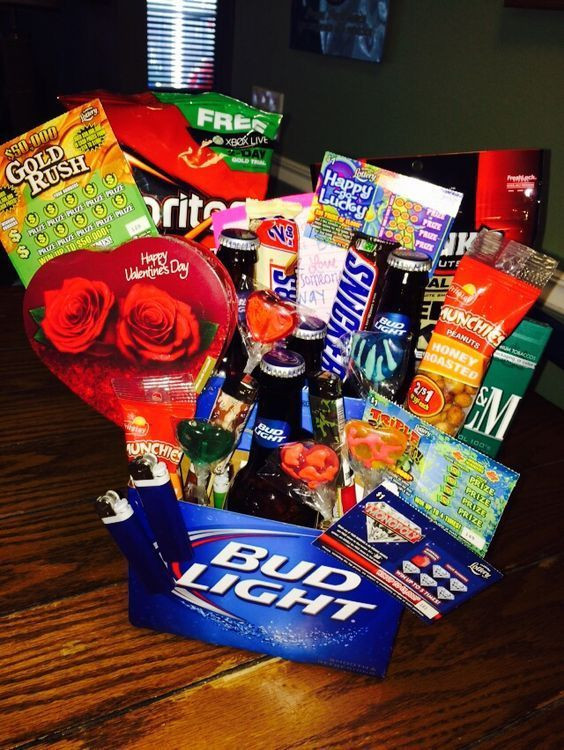 Guy Valentine Gift Ideas
 Lottery DIY Fathers Day Gift Basket Ideas for Men