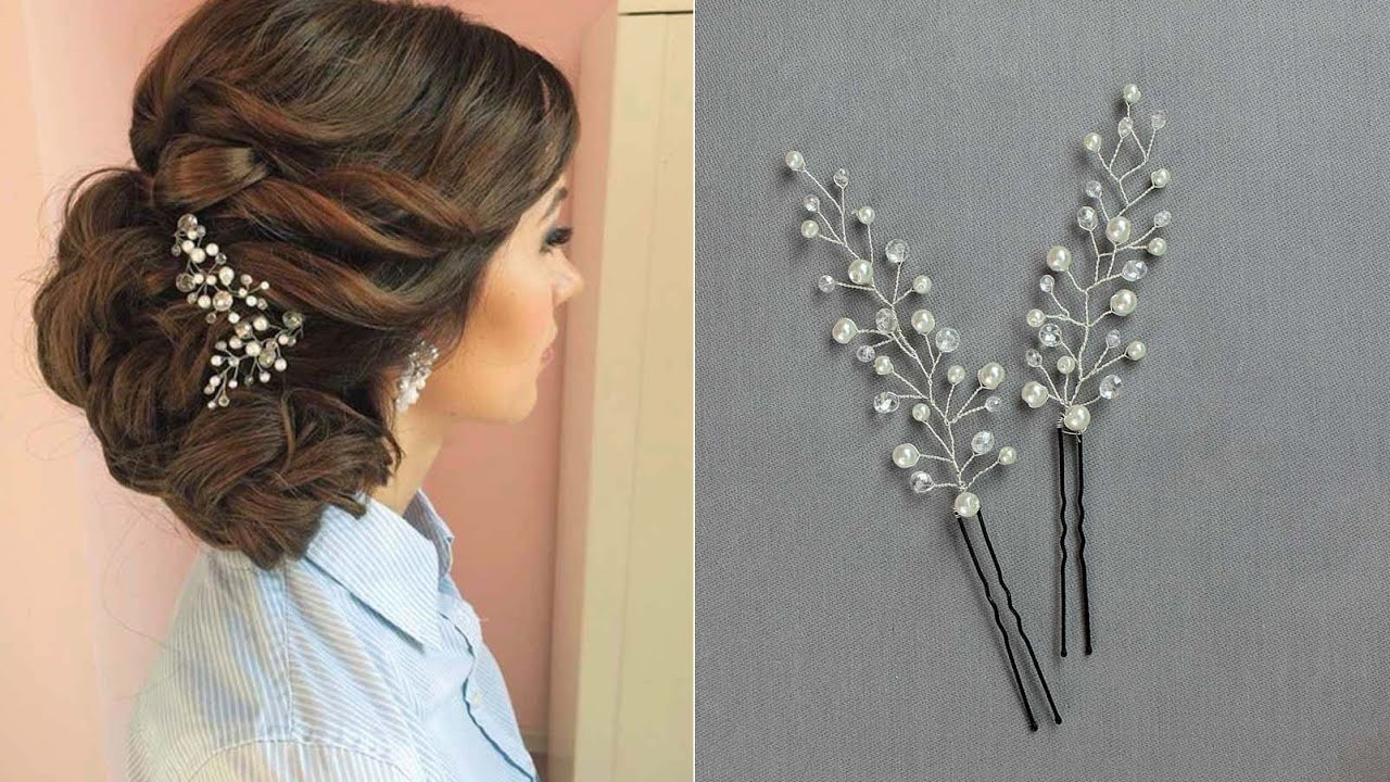Hair Brooches
 Hair Pins for Hairstyle Hair Vine Accessory Hair b DIY