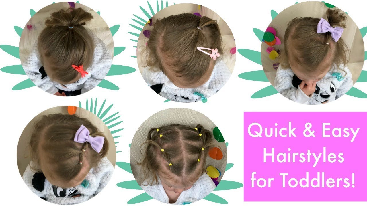 Haircuts For Little Girls With Thin Hair
 5 quick and easy toddler hairstyles thin hair