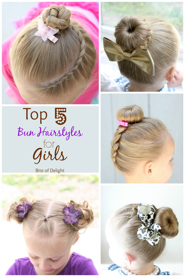 Haircuts For Little Girls With Thin Hair
 Top 5 Bun Hairstyles for Girls Bite Delight