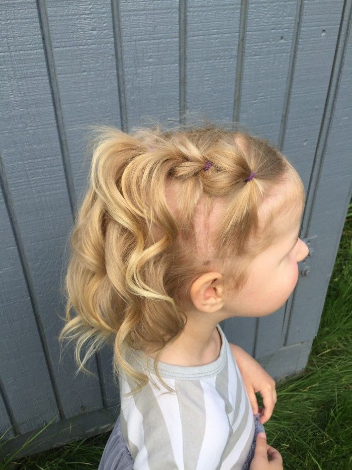 Haircuts For Little Girls With Thin Hair
 This hairstyle is easy to do and perfect for hard to