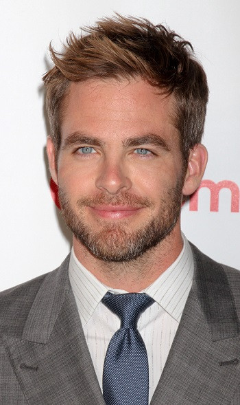 Haircuts For Men Short
 Hair and Beard Styles Chris Pine Short Spiky Hairstyle