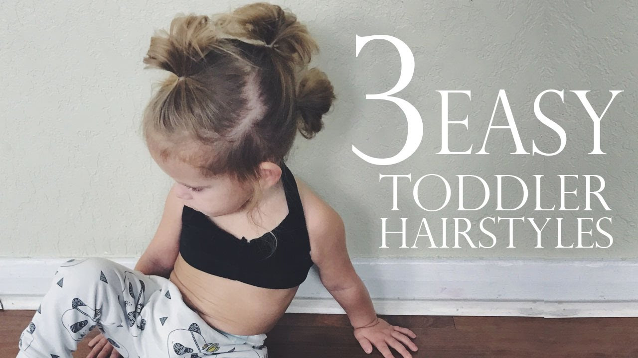 Hairstyle For 3 Years Old Girl
 3 EASY Toddler Hairstyles
