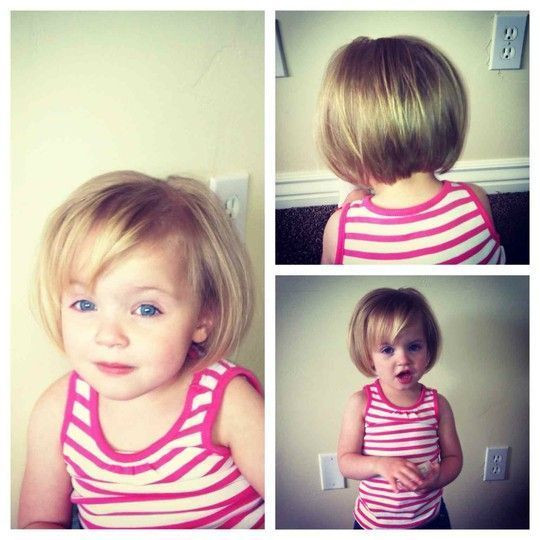 Hairstyle For 3 Years Old Girl
 nice Toddler girl haircut Little girl haircut Bob