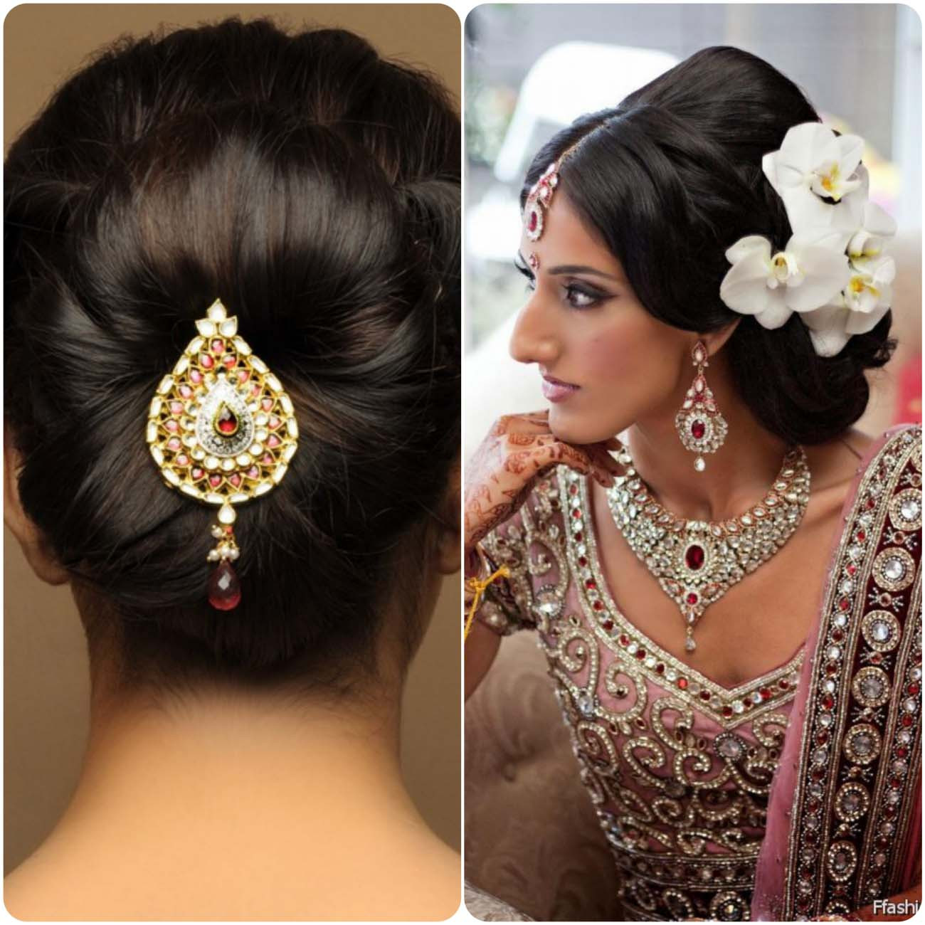 Hairstyle For Indian Brides
 Best Hairstyles For Indian Wedding Brides