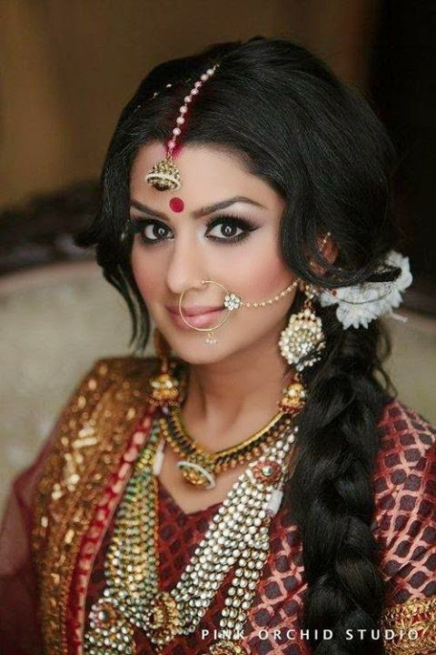 Hairstyle For Indian Brides
 Indian Brides Hairstyles 2014 2015 Chal Abay