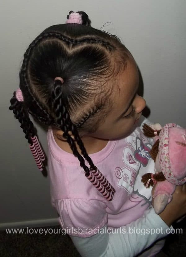 Hairstyle For Little Girls With Curly Hair
 Cutest Valentine s Day Hairstyles For Little Girls