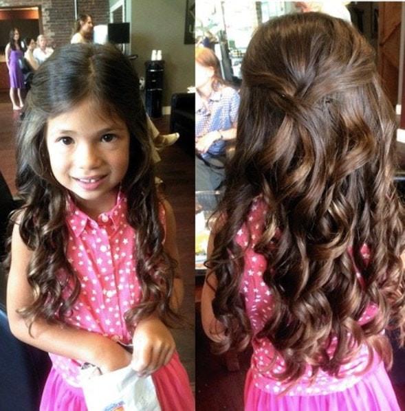 Hairstyle For Little Girls With Curly Hair
 20 Sassy Hairstyles for Little Girls
