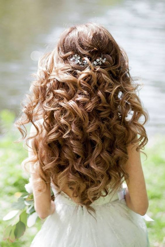 Hairstyle For Little Girls With Long Hair
 10 Penteados para Daminhas de Honra