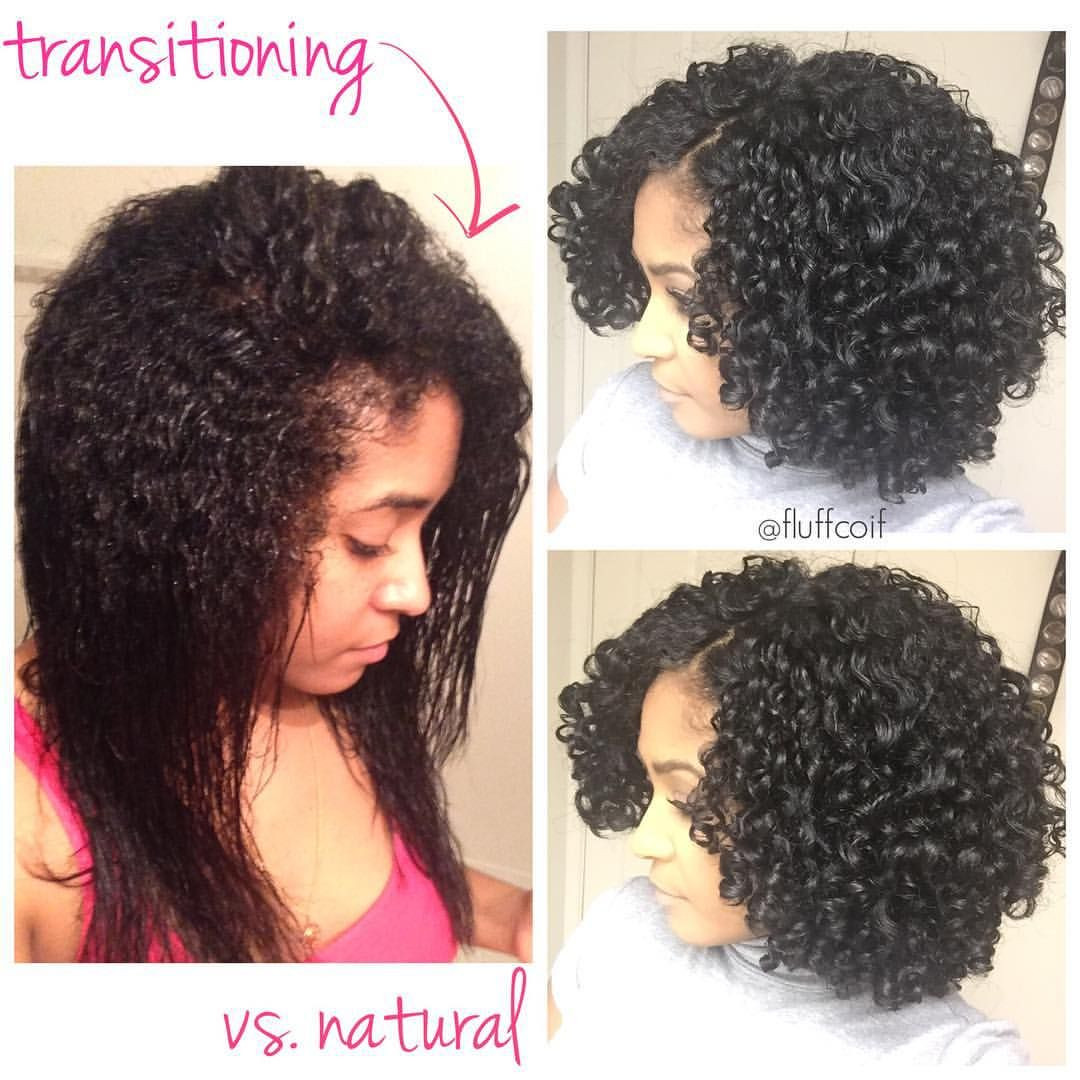 Hairstyle For Transitioning From Relaxed To Natural Hair
 Transitioning wash and go versus a fully natural wash and