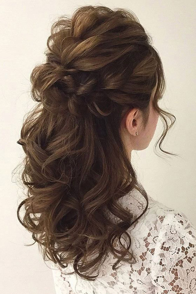 Hairstyle For Wedding
 25 Awesome Wedding Hair Half UP Ideas – My Stylish Zoo