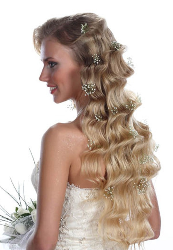 Hairstyle For Wedding Party For Long Hair
 Bride hairstyles for long hair
