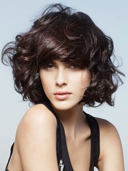 Hairstyle Short Curly
 20 Pics of Short Curly Hairstyles with Bangs