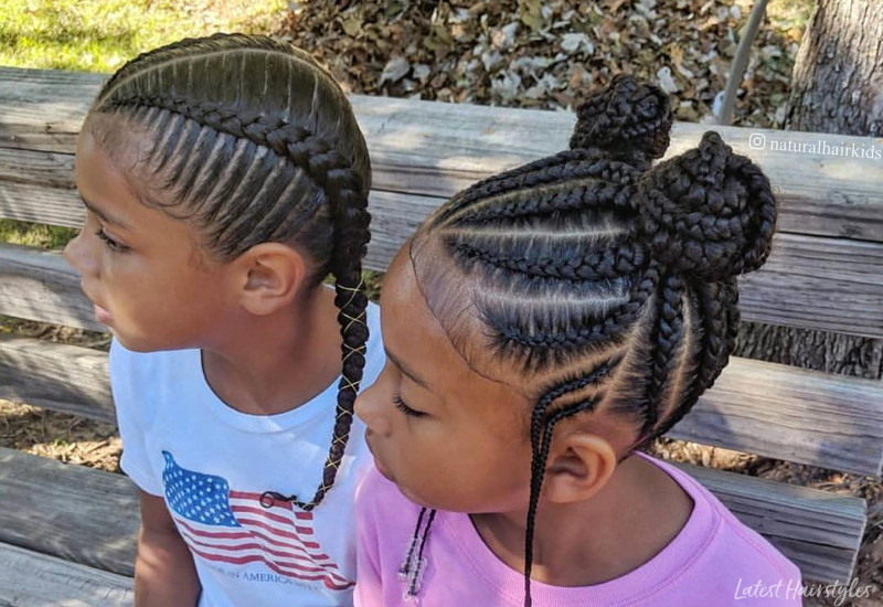 Hairstyles Black Kids
 20 Cutest Black Kids Hairstyles You ll See in 2019