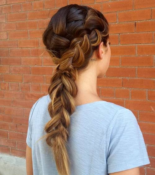 Hairstyles For Girls With Thick Hair
 30 Elegant French Braid Hairstyles