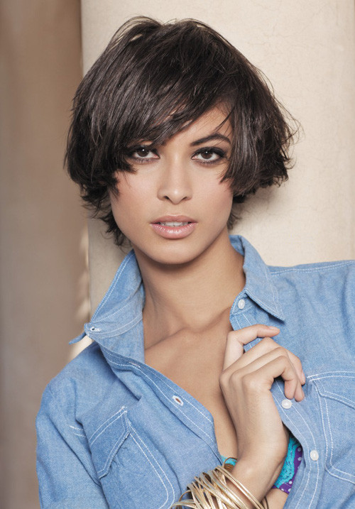 Hairstyles For Girls With Thick Hair
 Short Hairstyle For Thick Haircut 2013 Review Hairstyles