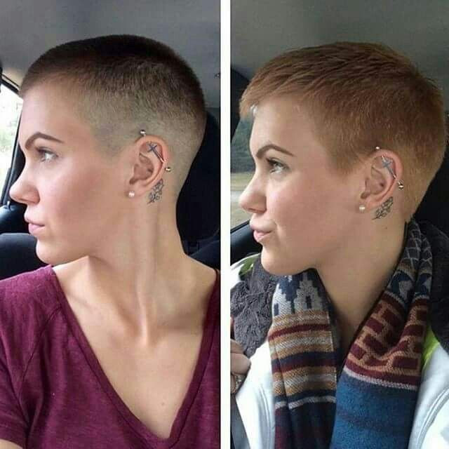 Hairstyles For Growing Out Undercut
 Pin by Erin Coffin on hair