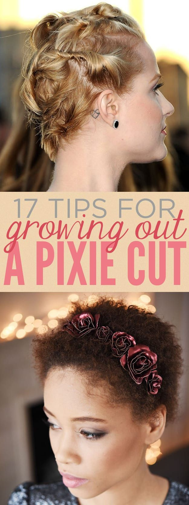 Hairstyles For Growing Out Undercut
 17 Things Everyone Growing Out A Pixie Cut Should Know