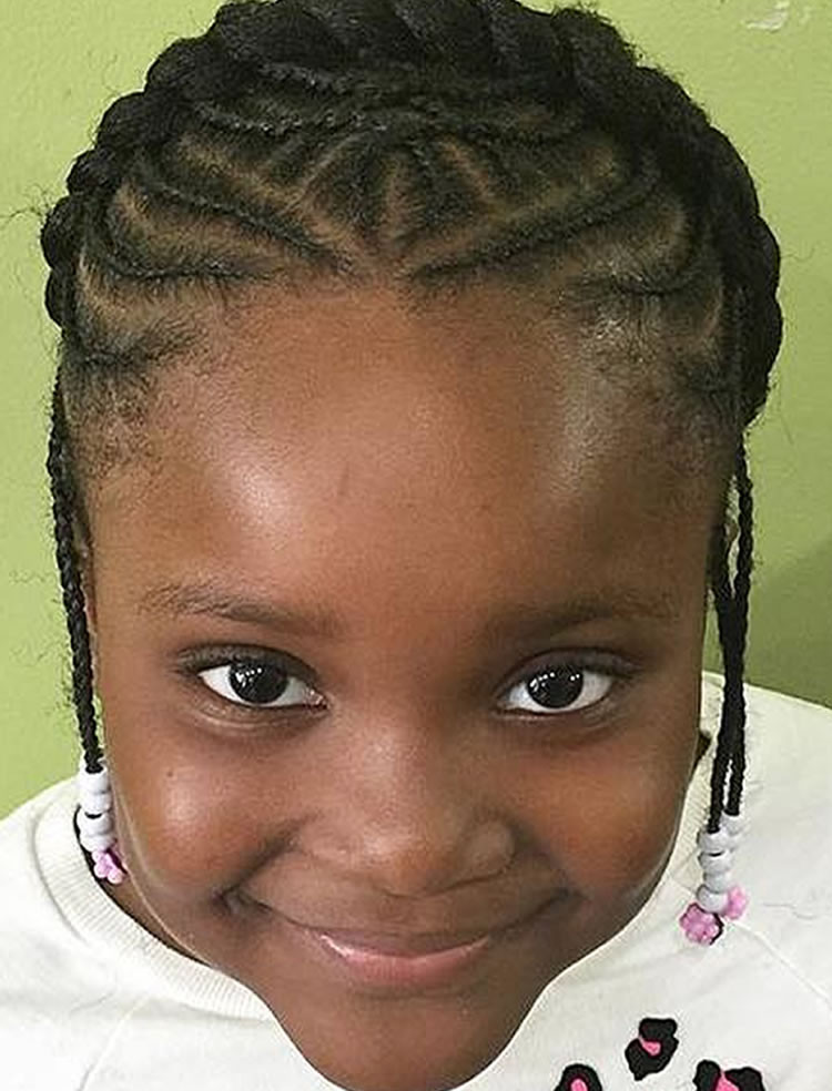 Hairstyles For Little Girls Black
 64 Cool Braided Hairstyles for Little Black Girls – Page 4
