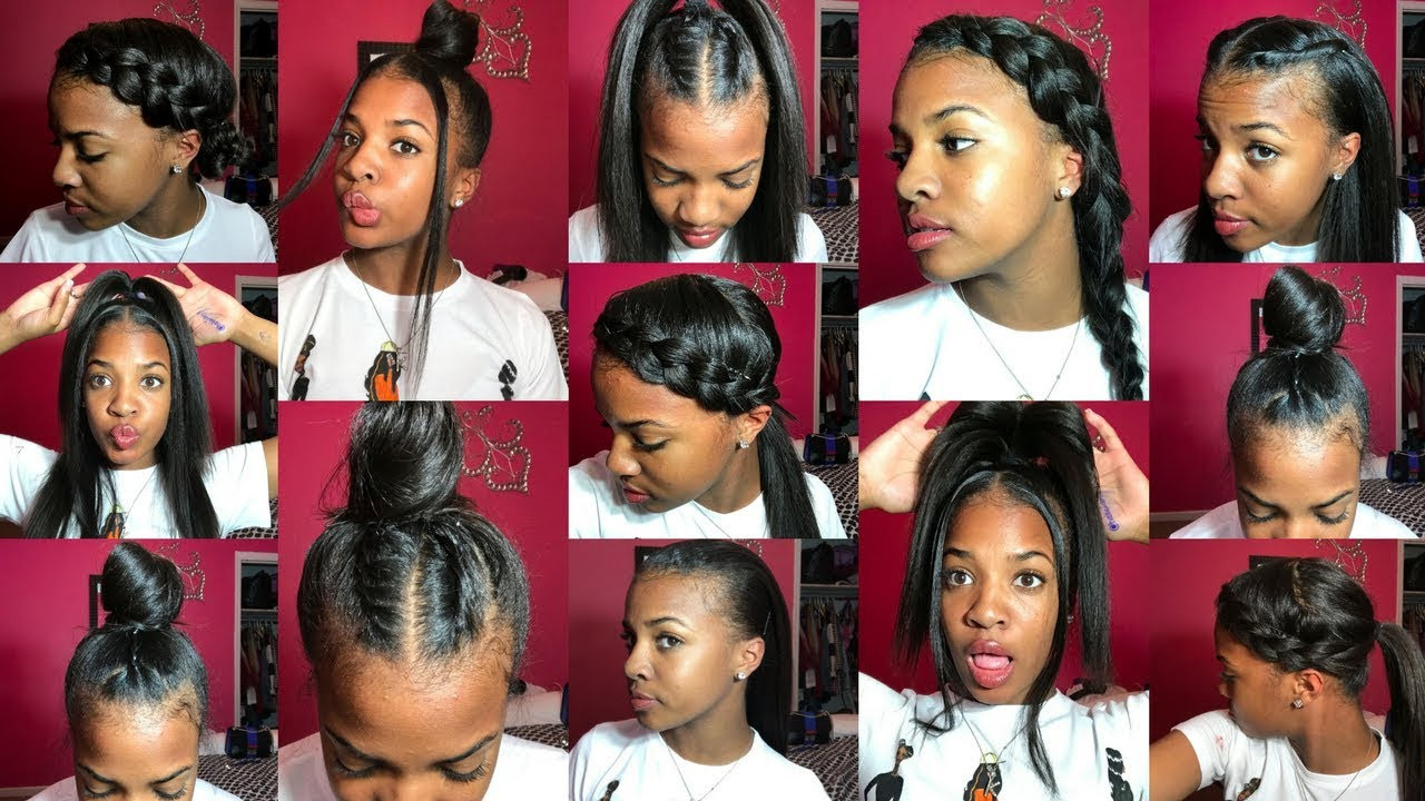 Hairstyles For Straight Natural Hair
 13 Styles for Straightened Natural Hair
