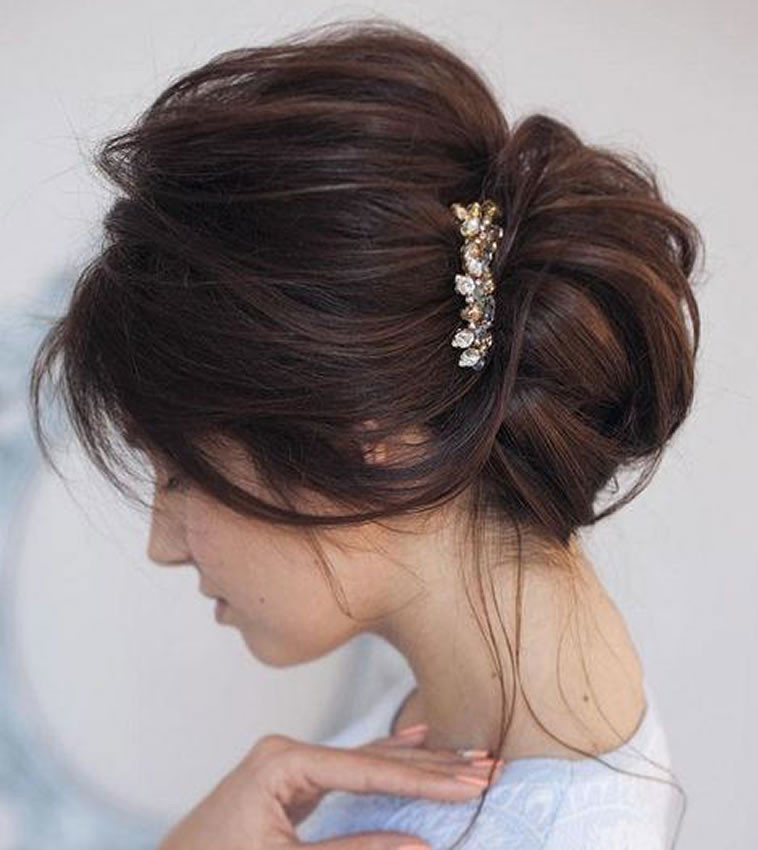 Hairstyles For Wedding 2020
 Bun hairstyles for wedding or party hair 2020 – HAIRSTYLES