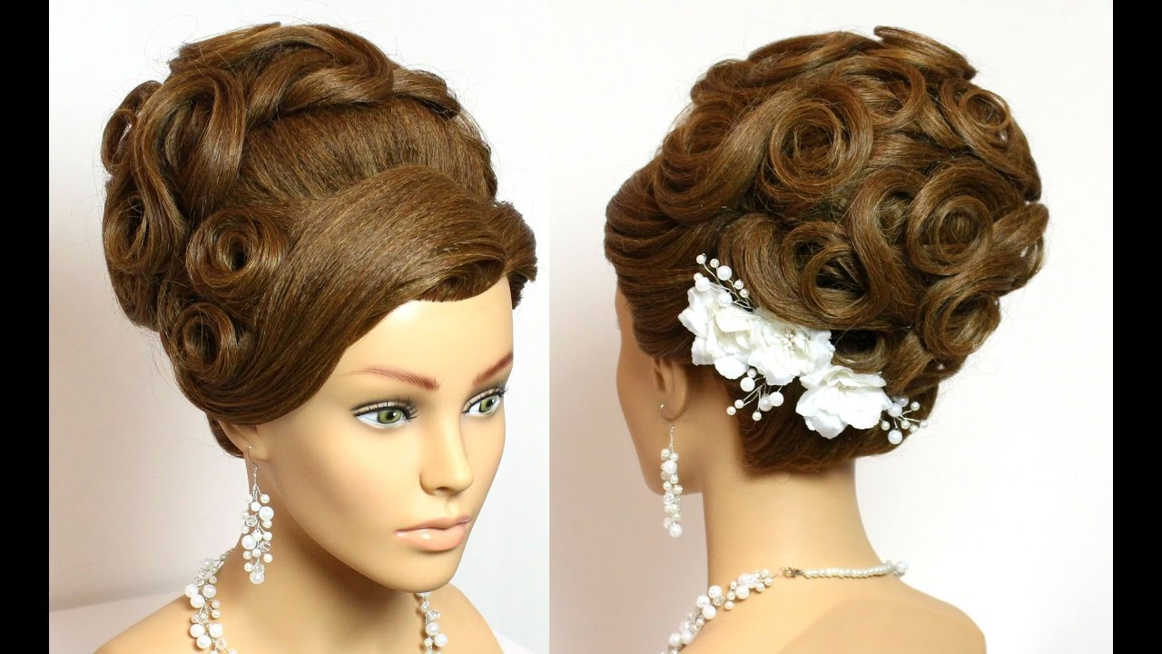 Hairstyles For Wedding Bride
 Hairstyle for long hair tutorial Wedding bridal updo