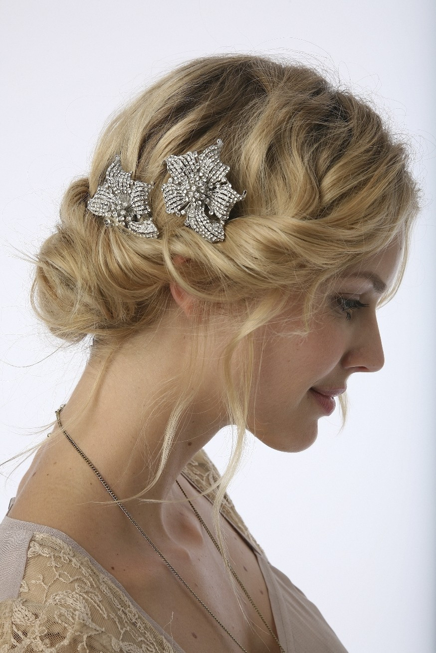 Hairstyles For Wedding Brides
 Vintage & Lace Weddings Vintage Wedding Hair Styles