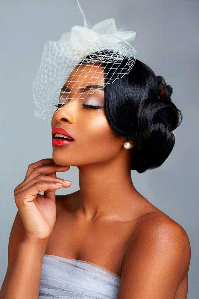 Hairstyles For Weddings Bridesmaid African American
 42 Black Women Wedding Hairstyles Crowning glory