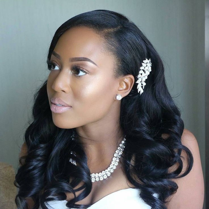 Hairstyles For Weddings Bridesmaid African American
 577 best Dream wedding ideas images on Pinterest