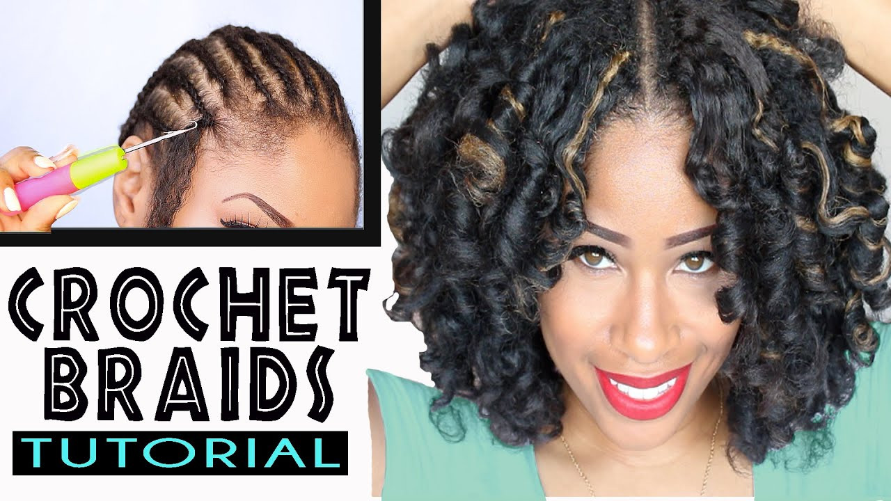 Hairstyles To Do With Crochet Braids
 How To CROCHET BRAIDS w MARLEY HAIR ORIGINAL no rod