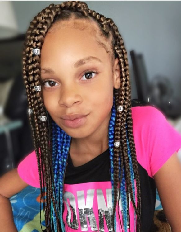 Hairstyles With Braids For Kids
 Easy 11 Box Braids Hairstyles for Kids