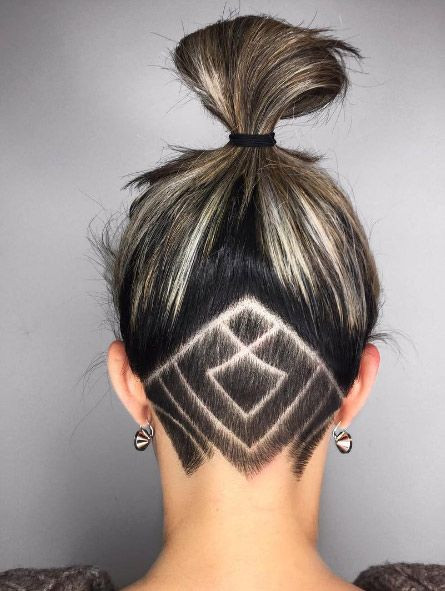 Hairstyles With Undercuts
 45 Undercut Hairstyles with Hair Tattoos for Women