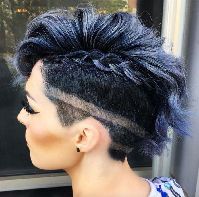 Hairstyles With Undercuts
 51 Edgy and Rad Short Undercut Hairstyles for Women Glowsly