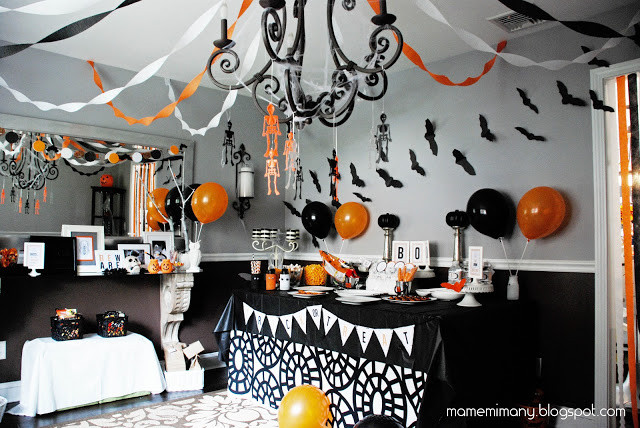 Halloween Birthday Decorations
 16 Do It Yourself Halloween Home Decorating Ideas Oh My