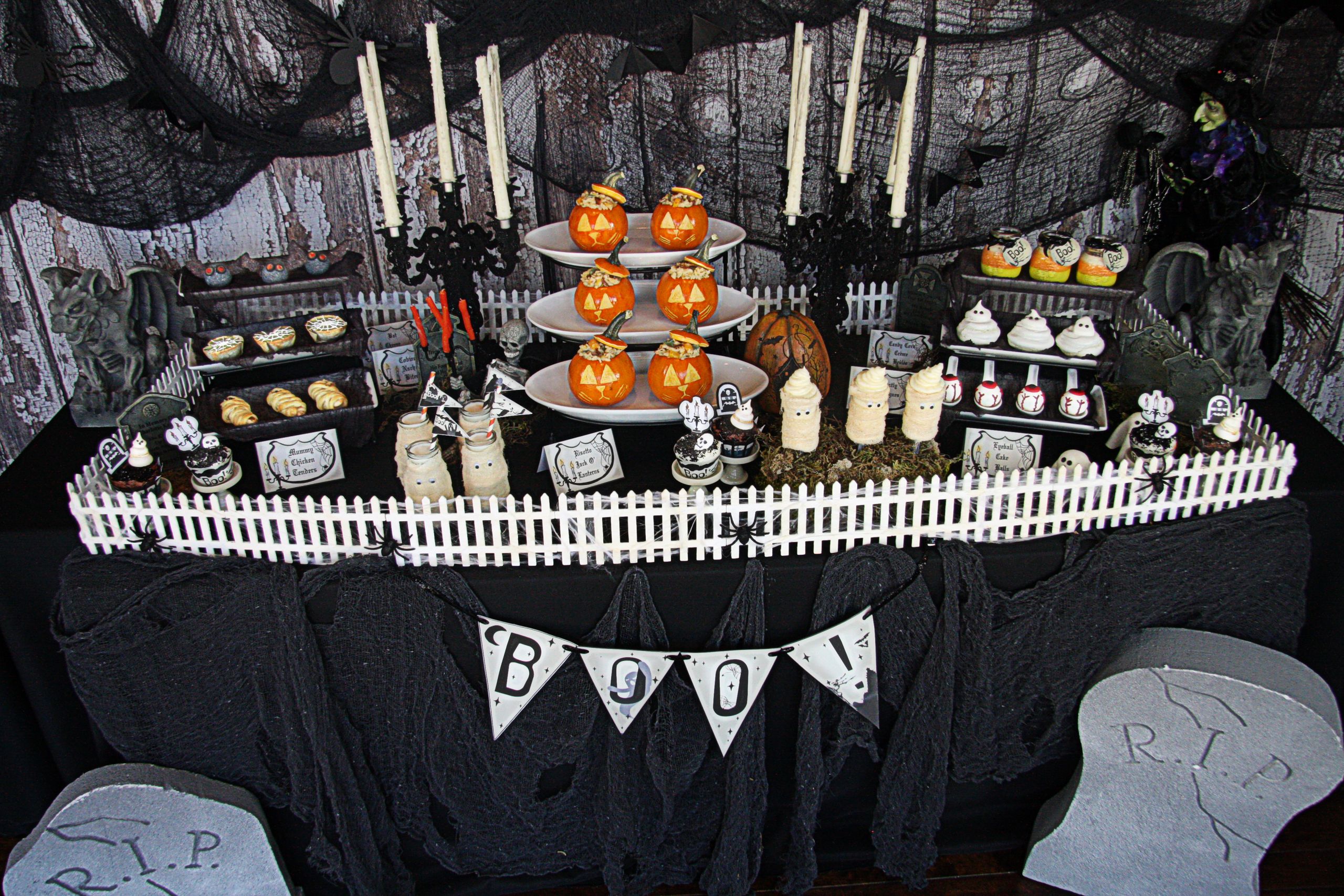 Halloween Birthday Decorations
 Garlic and Herb Cheese Ball Halloween Bats The Hopeless
