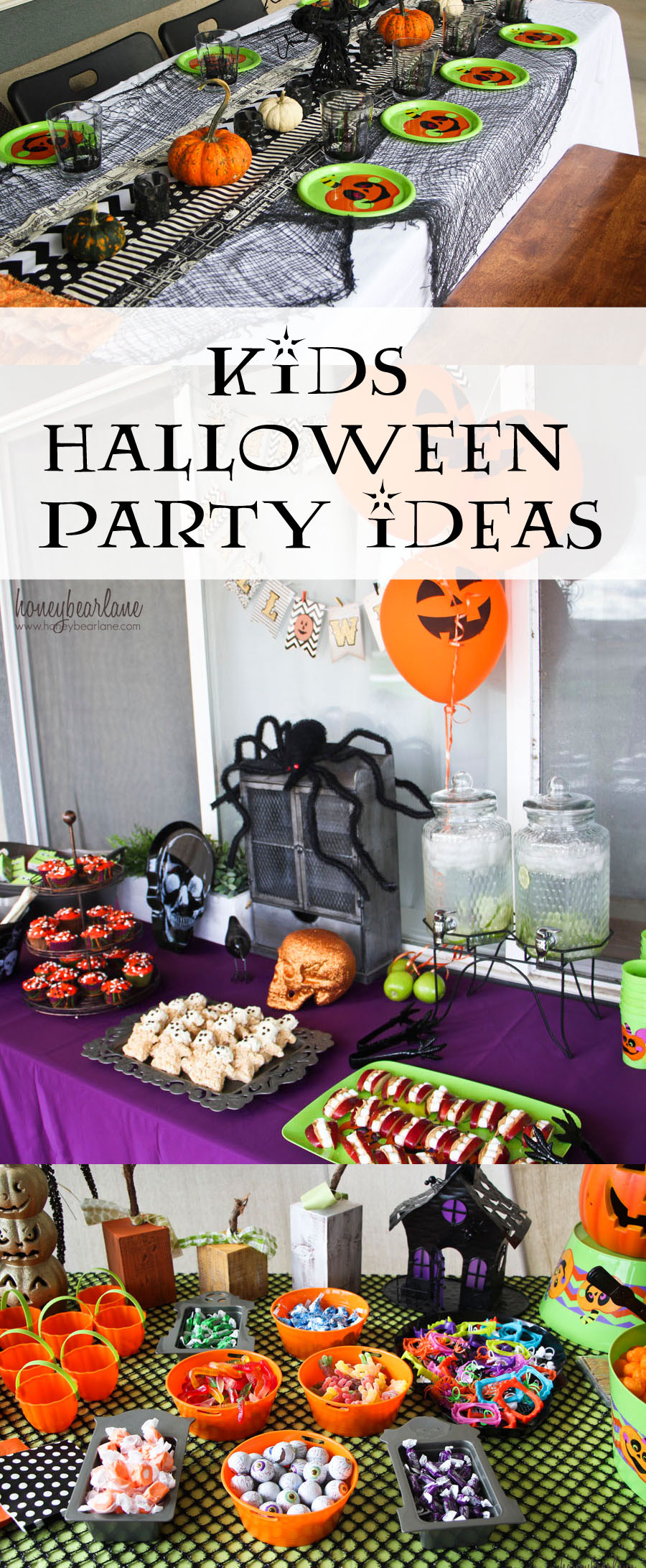 Halloween Birthday Party Decoration Ideas
 Kids Halloween Party Ideas Honeybear Lane