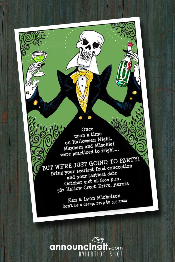 Halloween Birthday Party Invitation Ideas
 193 best AHE INVITATIONS images on Pinterest