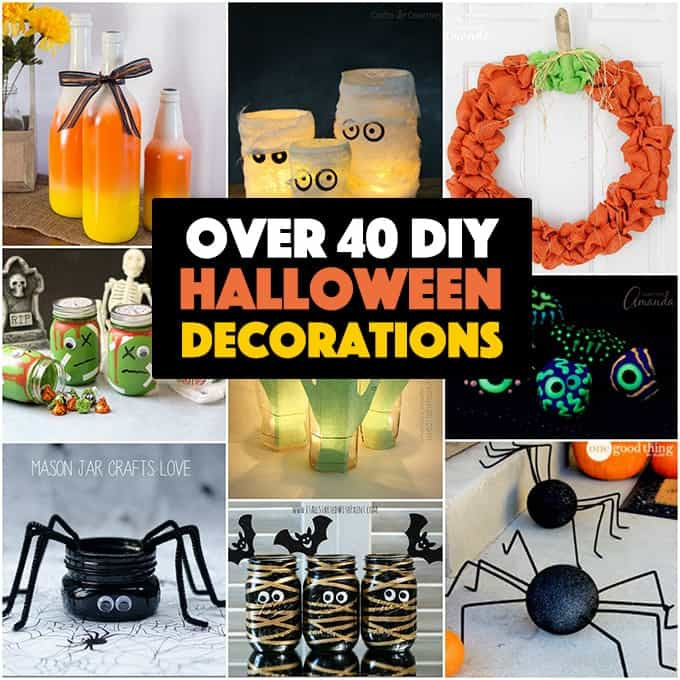 Halloween Decorating Ideas DIY
 40 DIY Halloween Decorations homemade Halloween decor