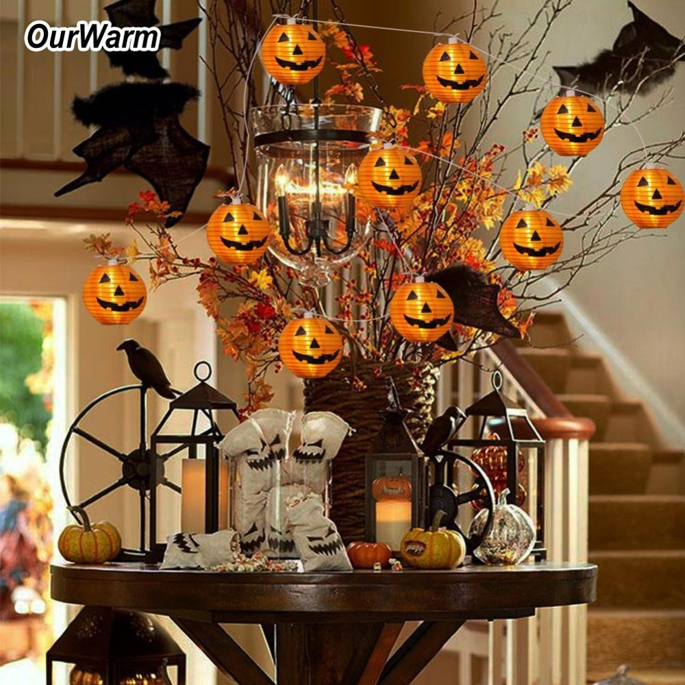 Halloween Home Party Ideas
 Aliexpress Buy OurWarm Halloween Decorations Haunted