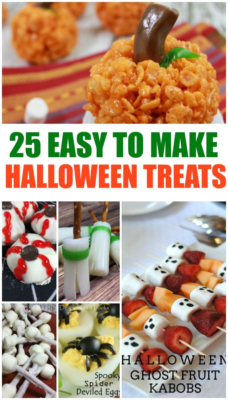 Halloween Kids Recipes
 25 The Best Halloween Treats