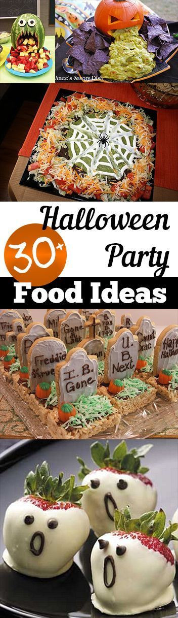 Halloween Party Food Ideas Pinterest
 Halloween party foods Food ideas and Parties food on